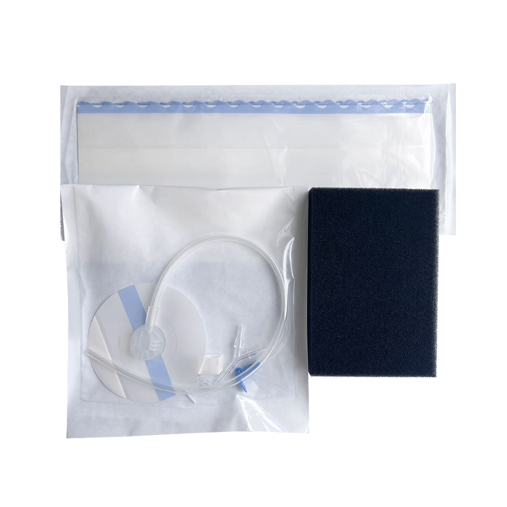 Kit de pansement jetable pour traitement des plaies par pression négative (NPWT/VSD)