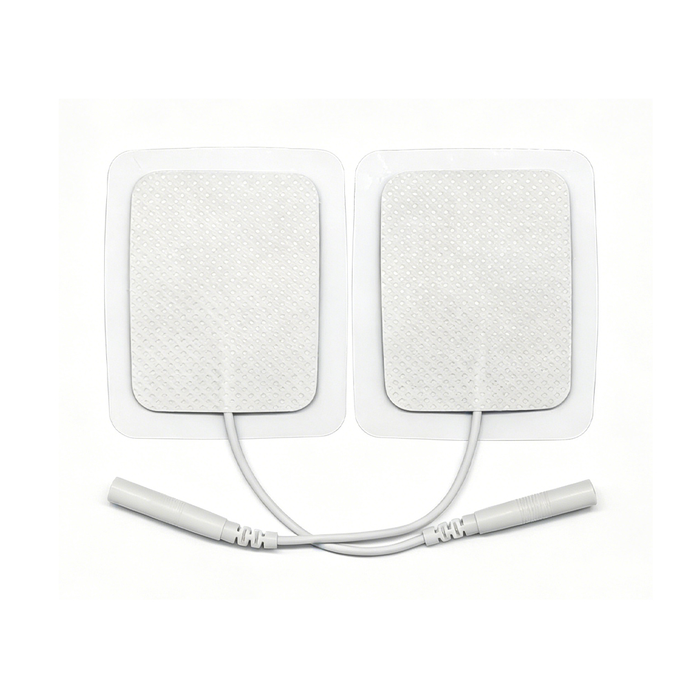 Plaquettes d'électrodes auto-adhésives TENS/EMS (connecteur à broches de 2,0 mm)