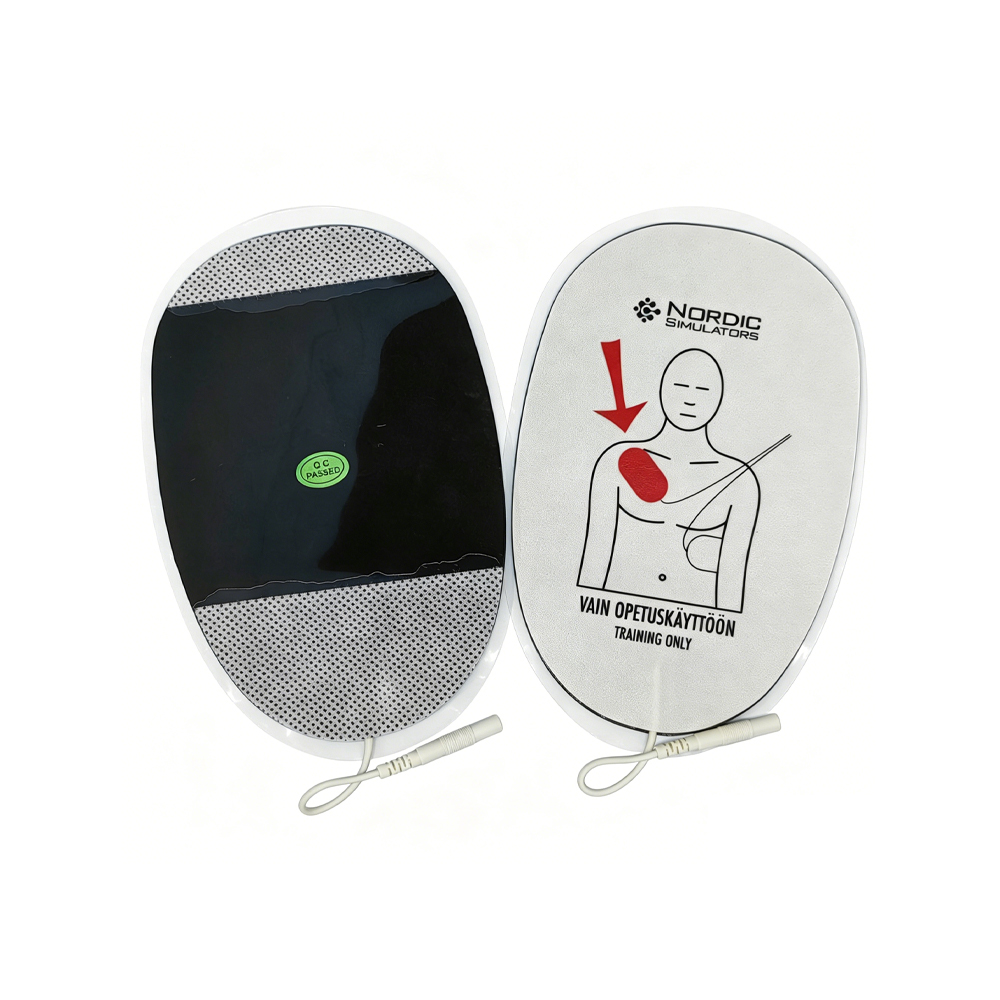 Coussinets d'électrodes de défibrillateur pour la formation à la réanimation cardio-pulmonaire (formation uniquement)