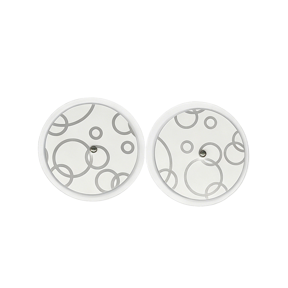Plaquettes d'électrodes TENS/EMS rondes de type bouton