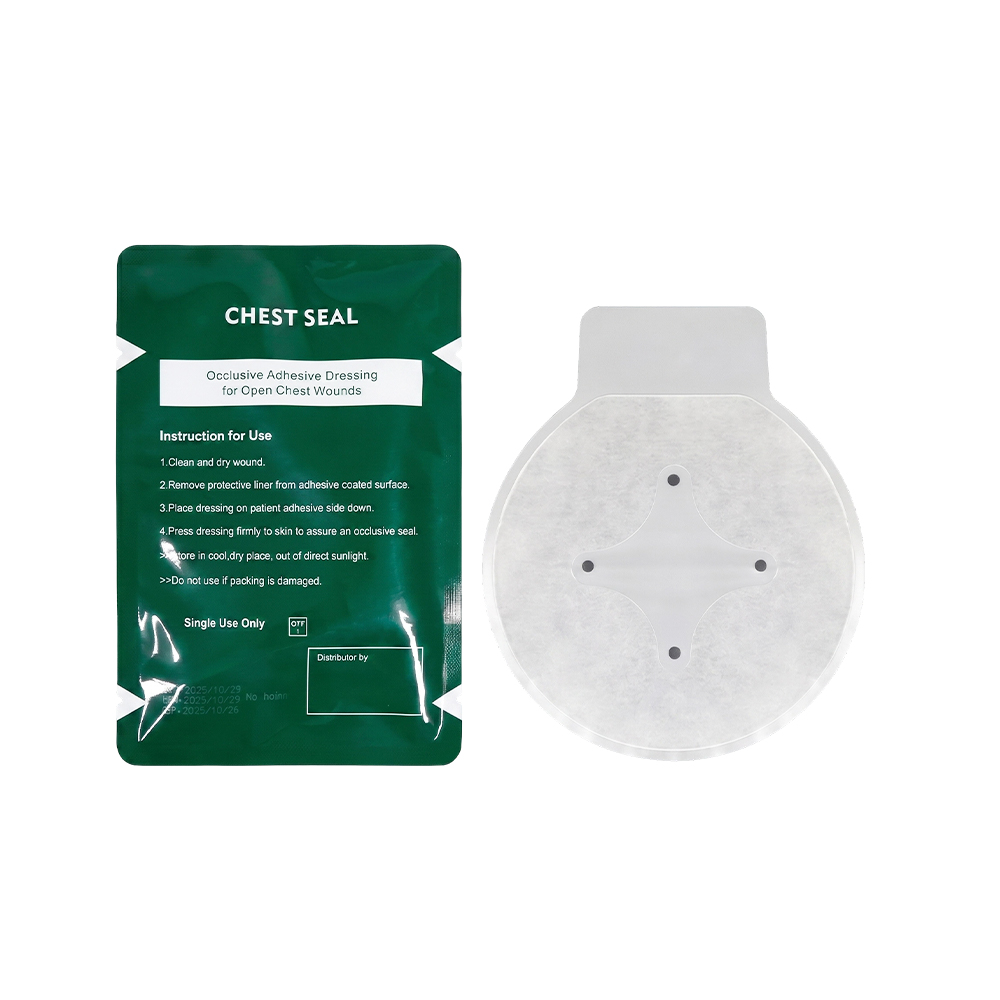 Pansement occlusif pour joint thoracique (4 trous)
