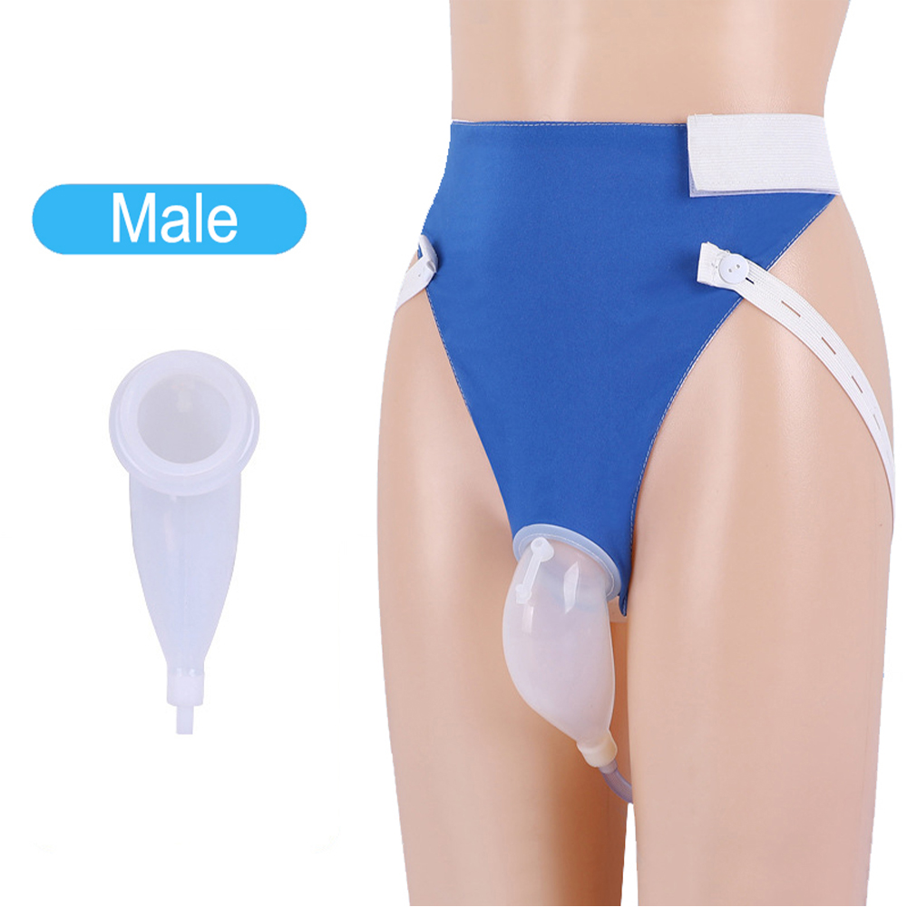 Anti-Leak Incontinence Urine Collector for Bedridden & Post-Surgery Males